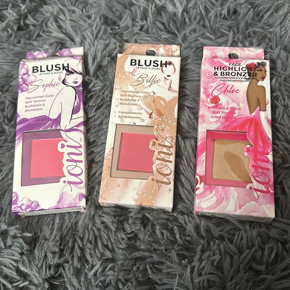 Ioni Makeup Gala Blush Trio
